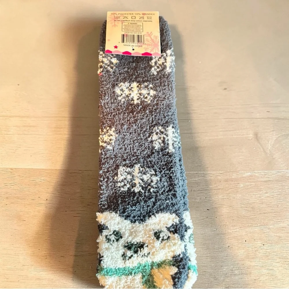 Women's Cozy Gray‎ Socks - One Size